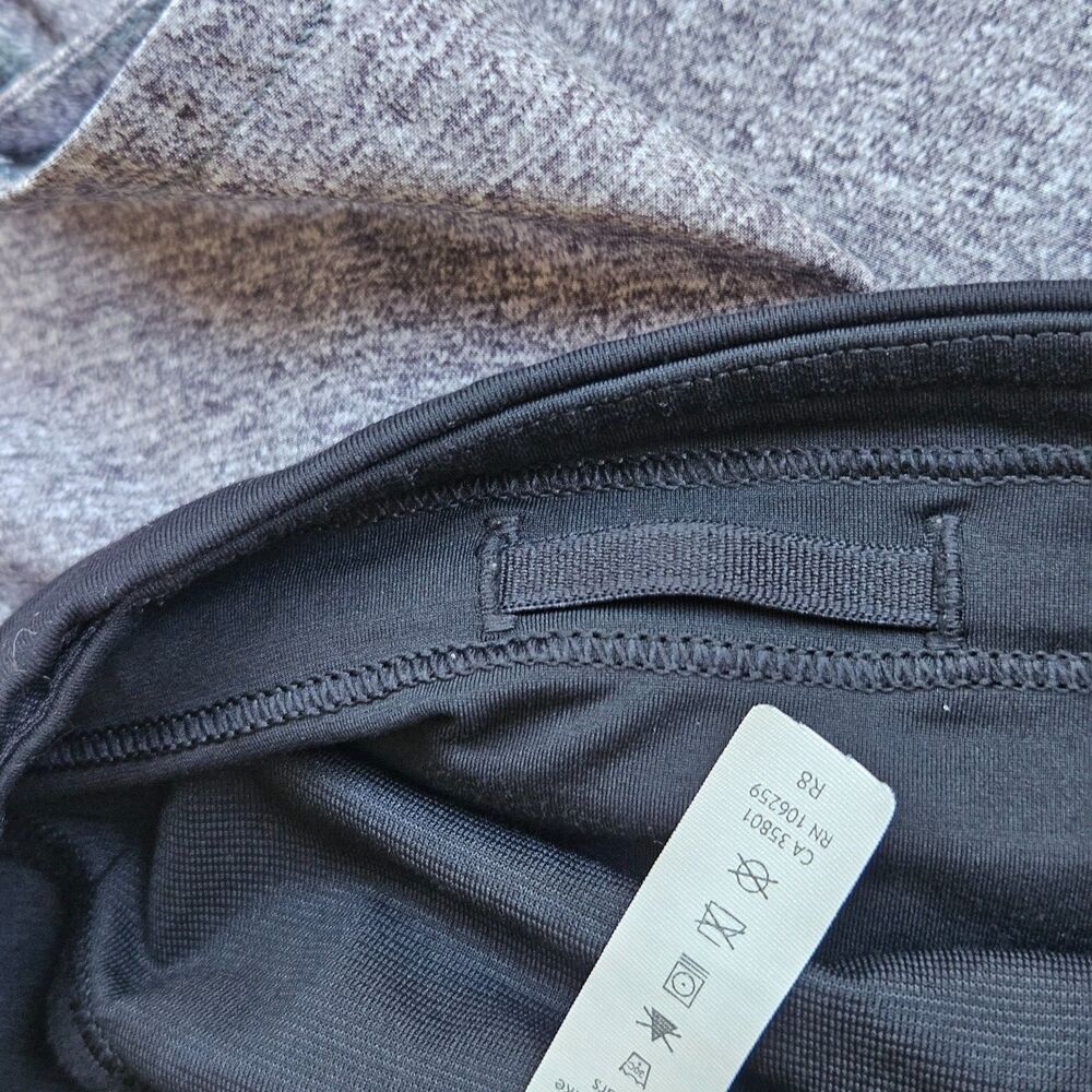 Lululemon Speed Up Low-Rise Lined Running Shorts Gray Size 6 2.5 Inch Inseam - Picture 8 of 10